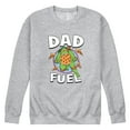 thumbnail image 1 of Teenage Mutant Ninja Turtles - Dad Fuel - Men's Crew Fleece Sweatshirt, 1 of 4