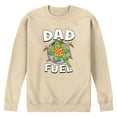 thumbnail image 1 of Teenage Mutant Ninja Turtles - Dad Fuel - Men's Crew Fleece Sweatshirt, 1 of 3