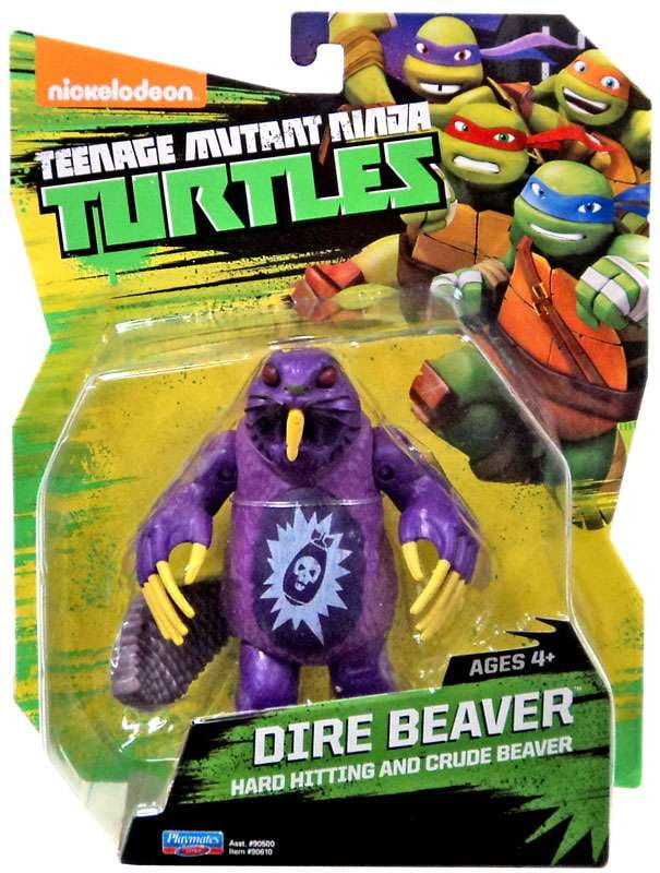 Teenage Mutant Ninja Turtles Nickelodeon Dire Beaver Action