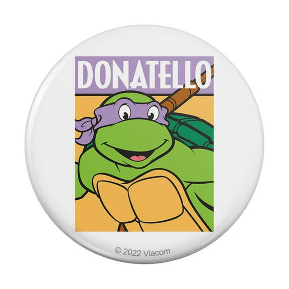 Teenage Mutant Ninja Turtles Donatello Kitchen Refrigerator Locker Button Magnet