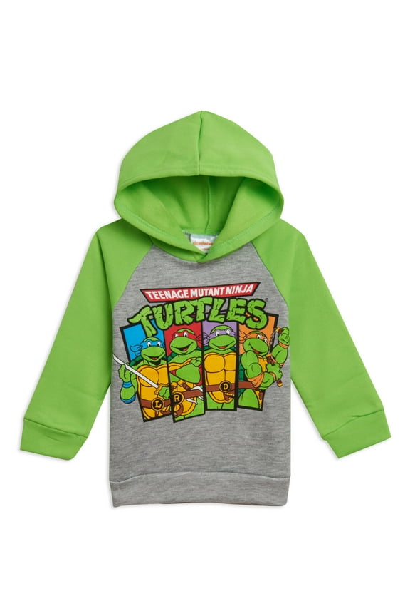 Donatello Raphael Leonardo Big Boys Fleece Pullover Hoodie Toddler to Big Kid
