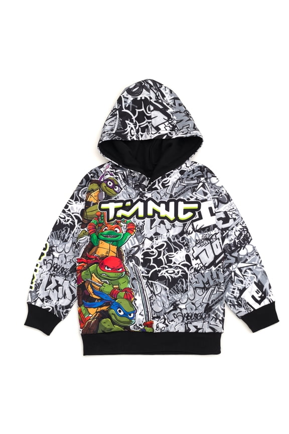 Donatello Raphael Leonardo Fleece Athletic Pullover Hoodie Toddler to Big Kid