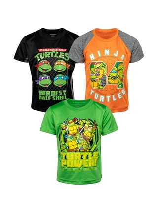 Teenage Mutant Ninja Turtles Birthday Boy Iron On T Shirt Fabric Transfers  - Teenage Mutant Ninja Turtle Birthday - Sticker