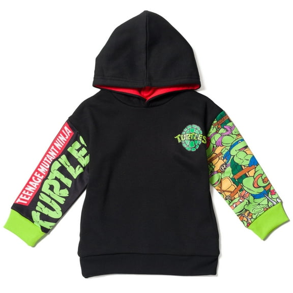 Teenage Mutant Ninja Turtles Donatello Raphael Leonardo Toddler Boys Fleece Pullover Hoodie Toddler to Big Kid