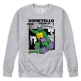 thumbnail image 1 of Teenage Mutant Ninja Turtles - Donnie Skateboard Retro - Men's Crew Fleece Sweatshirt, 1 of 4