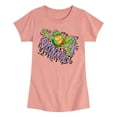 thumbnail image 1 of Teenage Mutant Ninja Turtles  - Donnie  - Toddler & Youth Girls Short Sleeve Graphic T-Shirt, 1 of 5