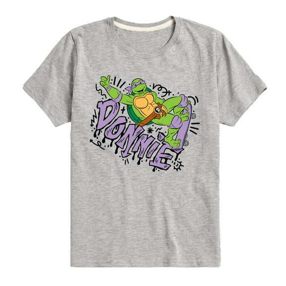 Teenage Mutant Ninja Turtles - Donnie - Toddler & Youth Short Sleeve Graphic T-Shirt