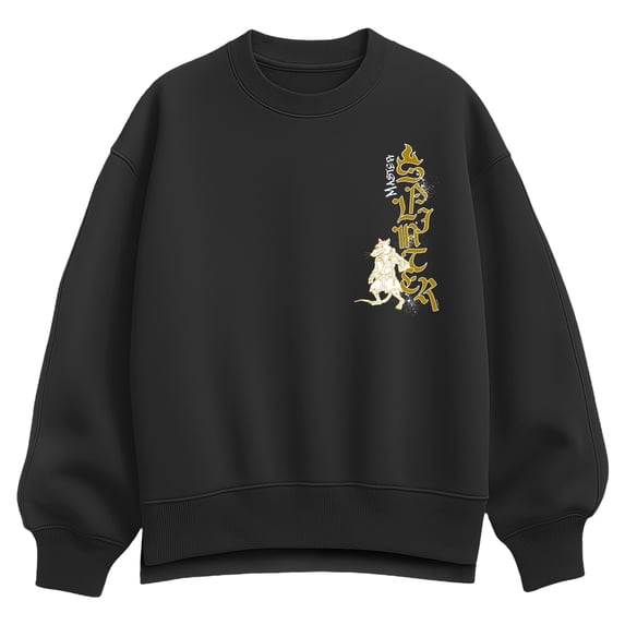 Teenage Mutant Ninja Turtles - Elevated Splinter Oversized Fleece Crew Sweatshirt