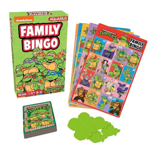 Teenage Mutant Ninja Turtles Family Bingo Game