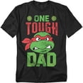 thumbnail image 1 of Teenage Mutant Ninja Turtles T-Shirt Father'S Day One Tough Dad Unisex Graphic Tee for Men & Women, 1 of 7