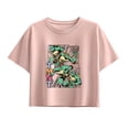 thumbnail image 1 of Teenage Mutant Ninja Turtles - Femme Comic Short Sleeve Boxy Graphic T-Shirt, 1 of 5