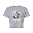 thumbnail image 1 of Teenage Mutant Ninja Turtles - Foot Clan Member - Juniors Cropped Cotton Blend T-Shirt, 1 of 5