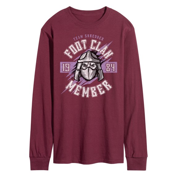 Teenage Mutant Ninja Turtles - Foot Clan Member - Men's Long Sleeve T-Shirt