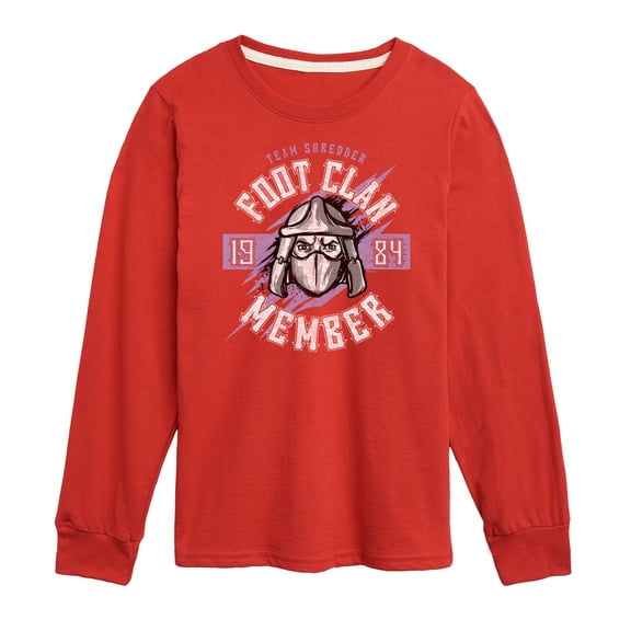 Teenage Mutant Ninja Turtles - Foot Clan Member - Toddler & Youth Long Sleeve Graphic Tee