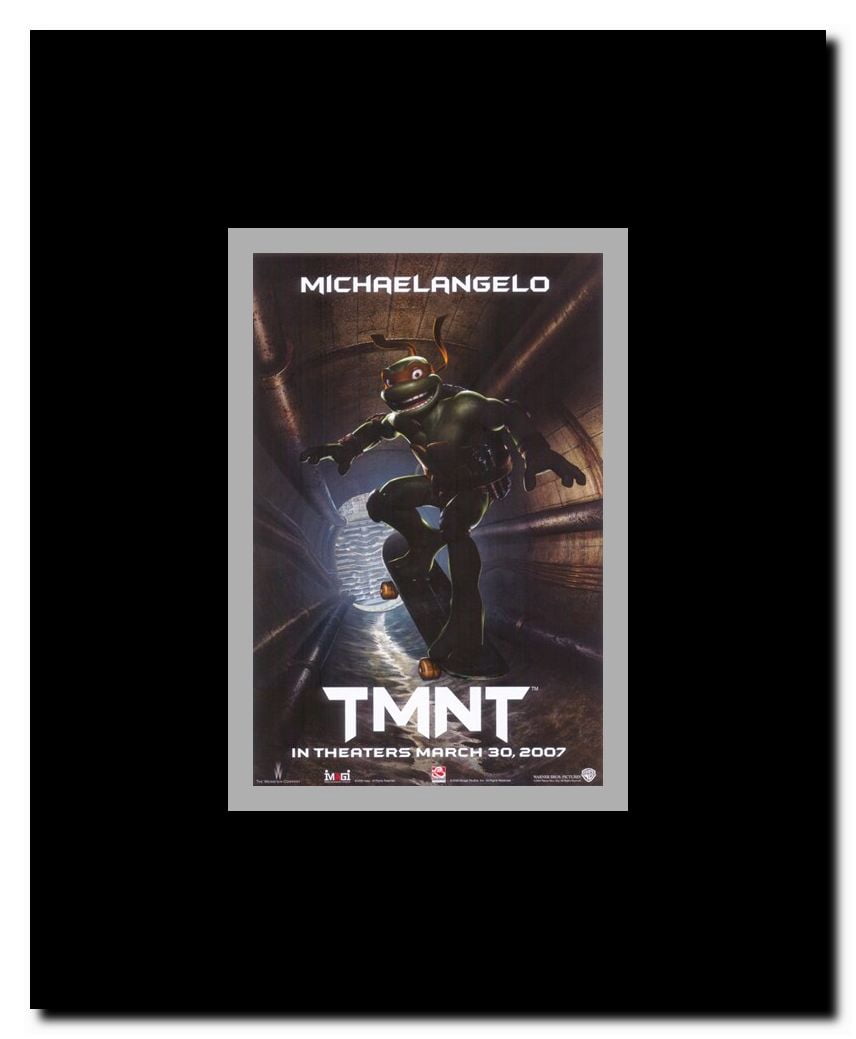 Teenage Mutant Ninja Turtles Framed Movie Poster
