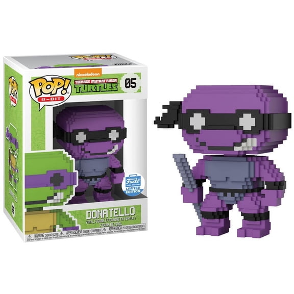 Teenage Mutant Ninja Turtles Funko POP! 8-Bit Donatello Vinyl Figure
