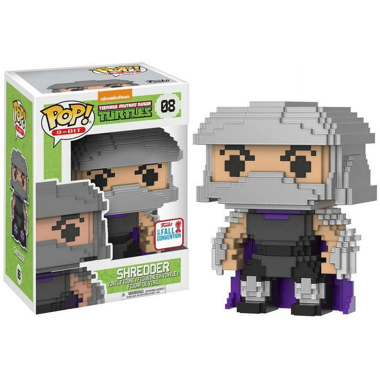 Teenage Mutant Ninja Turtles Funko POP 8 Bit Shredder Vinyl Figure