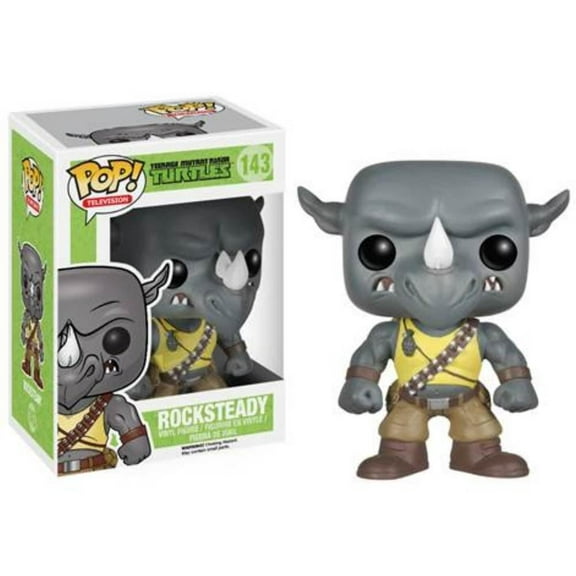 "Teenage Mutant Ninja Turtles Funko Pop Vinyl 4"" Figure Rocksteady"