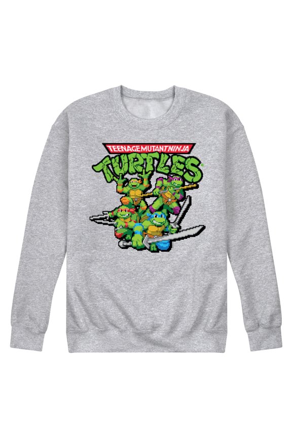 - Gaming Group And Logo - Men's Crew Neck Fleece Pullover