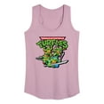 thumbnail image 1 of Teenage Mutant Ninja Turtles - Gaming Group And Logo - Women's Racerback Tank Top, 1 of 5