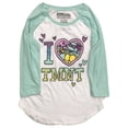thumbnail image 1 of Teenage Mutant Ninja Turtles Girls Sparkle I Love TMNT Tee Shirt Medium (7-8), 1 of 1