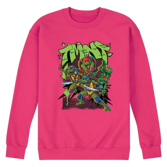 Teenage Mutant Ninja Turtles - Graffiti - Men's Crew Fleece Sweatshirt