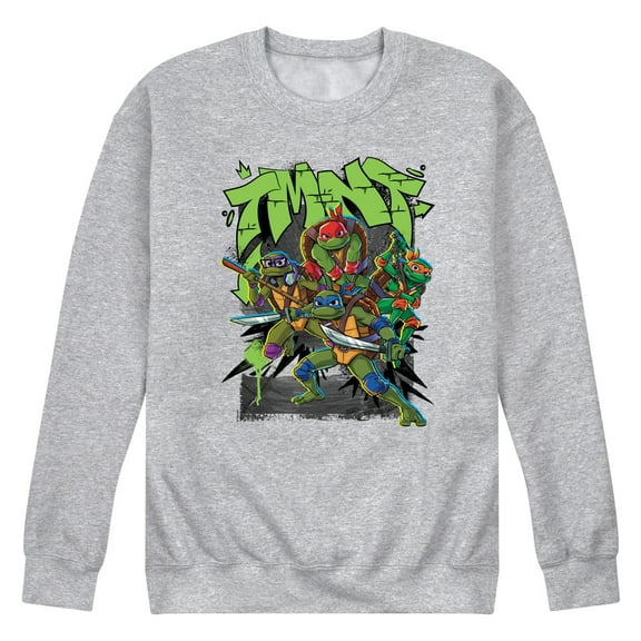 Teenage Mutant Ninja Turtles - Graffiti - Men's Crew Fleece Sweatshirt