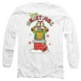 thumbnail image 1 of Teenage Mutant Ninja Turtles Green Greetings Christmas Scene Unisex Adult Long-Sleeve T Shirt, 1 of 2