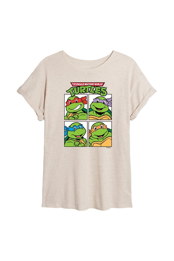 - Group Blocks- Juniors Ideal Flowy Muscle T-Shirt