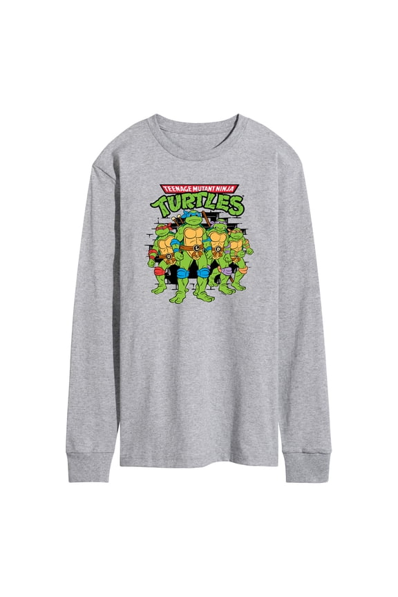 - Group Logo Brick Wall - Men's Long Sleeve T-Shirt