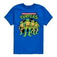 thumbnail image 1 of Teenage Mutant Ninja Turtles - Group Logo Brick Wall - Toddler & Youth Short Sleeve Graphic T-Shirt, 1 of 5