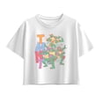 thumbnail image 1 of Teenage Mutant Ninja Turtles - Group Photo Girls' Short Sleeve Boxy Graphic T-Shirt, 1 of 4