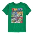 thumbnail image 1 of Teenage Mutant Ninja Turtles - Grunge Grid - Youth Boys Short Sleeve Graphic T-Shirt, 1 of 4