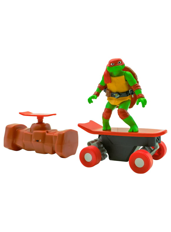 Teenage Mutant Ninja Turtles Half Pipe Remote Control Raphael, 2 piece Green & Red