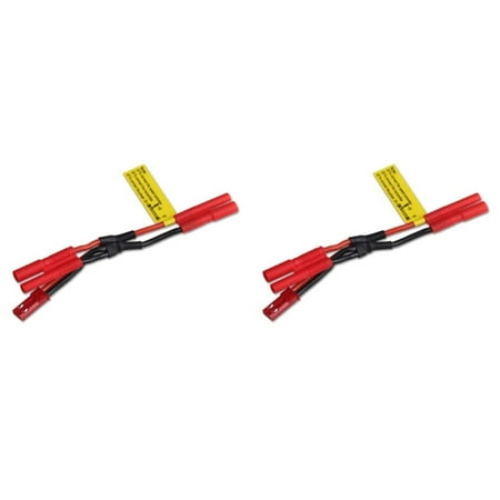 2 x Quantity of Helicopter Quadcopter Airplane Boat Car Controller JST Male Power Connector Plug Y-adapted HXT Power Extension Connector