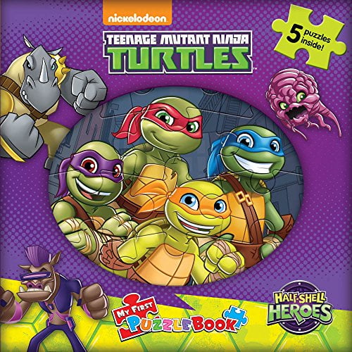 Pre-Owned Teenage Mutant Ninja Turtles Half-Shell Heroes My First Puzzle Book by Phidal Publishing Inc. (Paperback)