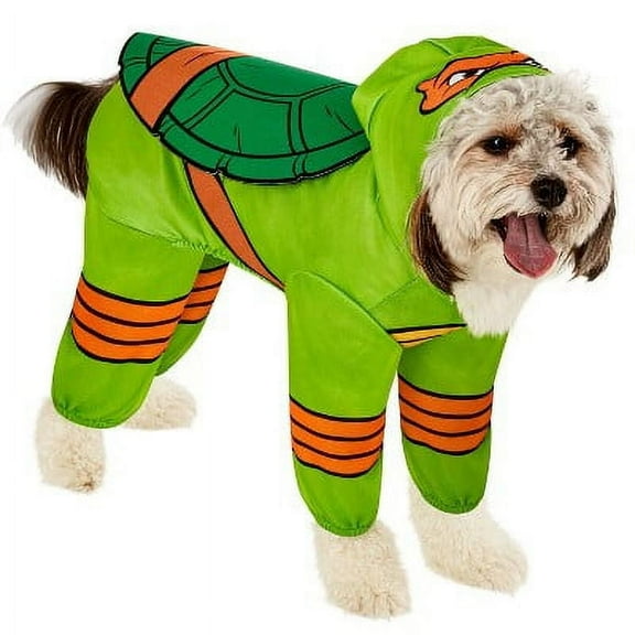 Teenage Mutant Ninja Turtles Michelangelo Halloween Dog Costume, Small