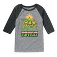 thumbnail image 1 of Teenage Mutant Ninja Turtles - High Five - Toddler And Youth Raglan, 1 of 3