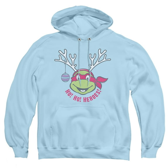 Teenage Mutant Ninja Turtles Ho Ho Heroes Christmas Reindeer Unisex Adult Pull-Over Hoodie