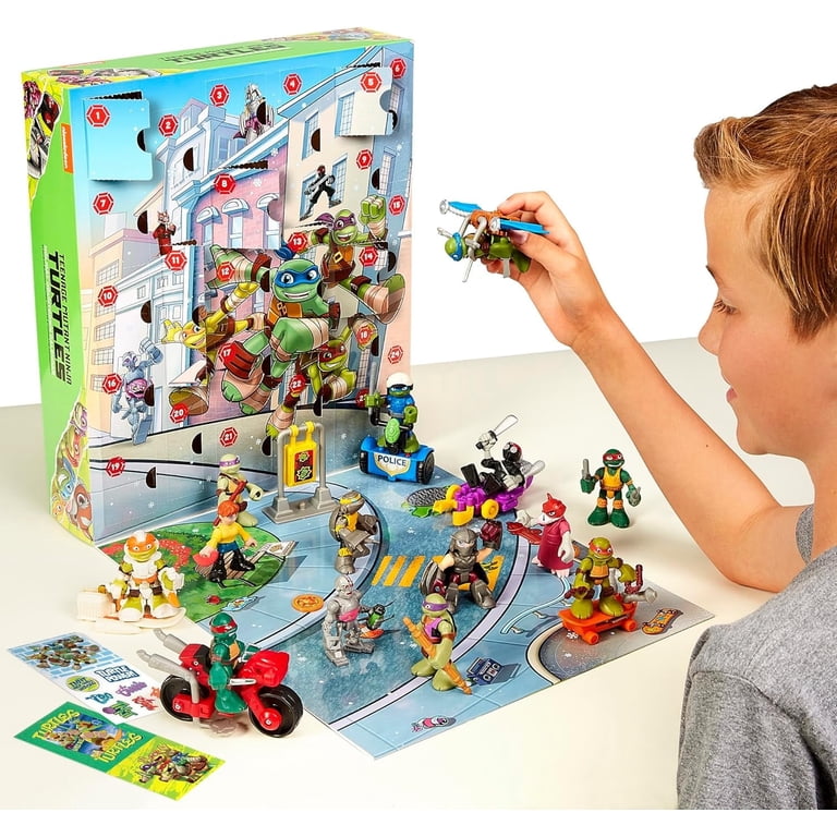 Teenage Mutant Ninja Turtles: Holiday Countdown Calendar with 20+