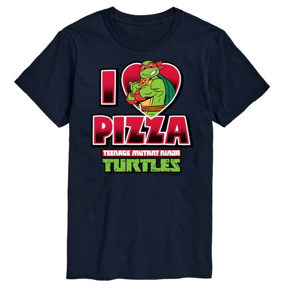Teenage Mutant Ninja Turtles - I Love Pizza - Men's Short Sleeve Graphic T-Shirt