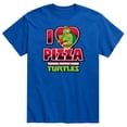 thumbnail image 1 of Teenage Mutant Ninja Turtles - I Love Pizza - Men's Short Sleeve Graphic T-Shirt, 1 of 5