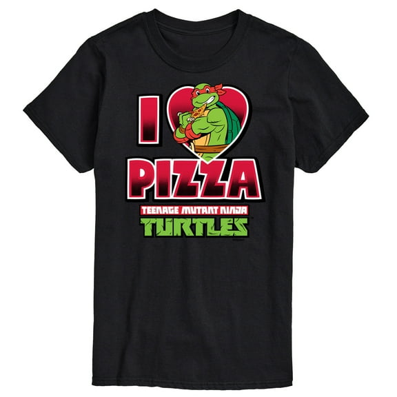 Teenage Mutant Ninja Turtles - I Love Pizza - Men's Short Sleeve Graphic T-Shirt