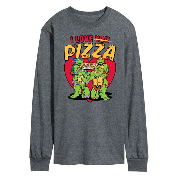 Teenage Mutant Ninja Turtles - I Love You Pizza - Men's Long Sleeve T-Shirt