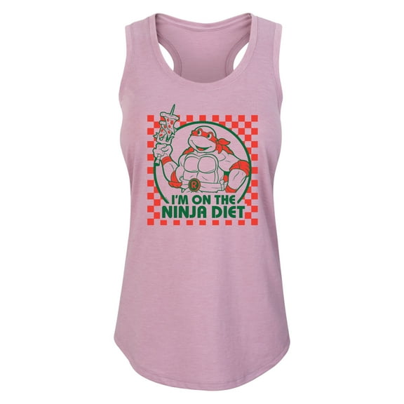 Teenage Mutant Ninja Turtles - I'm On The Ninja Diet - Women's Racerback Tank Top