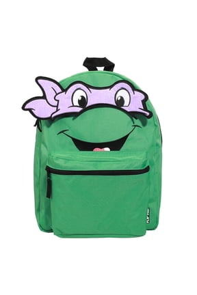 TMNT Ninja Turtles Interchangeable Characters Adult 16.5" Reversible Backpack
