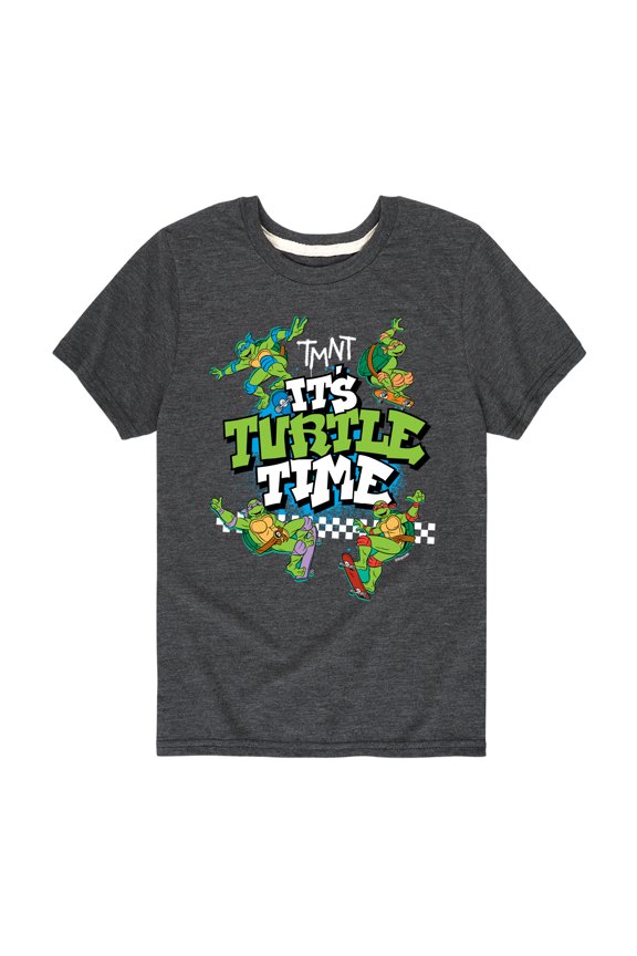 - It's Turtle Time - Toddler And Youth Short Sleeve Graphic T-Shirt