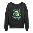 thumbnail image 1 of Teenage Mutant Ninja Turtles - It's Turtle Time - Women's Lightweight French Terry Long Sleeve Shirt, 1 of 5