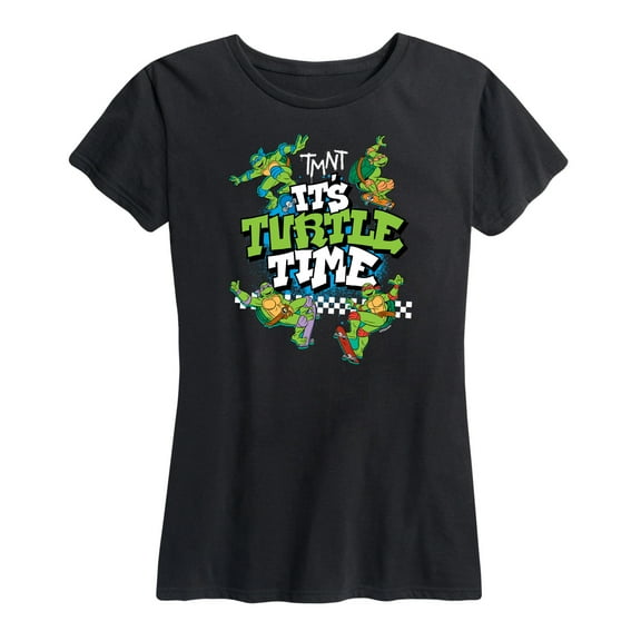 Teenage Mutant Ninja Turtles - It's Turtle Time - Women's Short Sleeve Graphic T-Shirt
