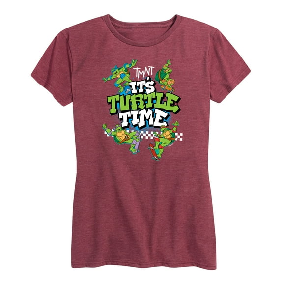 Teenage Mutant Ninja Turtles - It's Turtle Time - Women's Short Sleeve Graphic T-Shirt